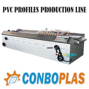 Plastic Extruder PVC Window Door Profile Production Extrusion Making Machine