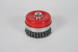 Industrial-Grade Twist Knot Cup Brushes for Metal Cleaning