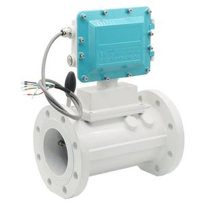 RS485 4-20mA Gas Turbine Flowmeter for Natural Gas Compressed Air Nitrogen