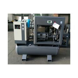 Germany Technology Industrial Silent Electrical Portable 5.5 Kw 7.5kw 11kw 15kw Rotary Screw Air Compressor with Dryer Tank and Filter