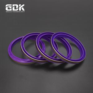GDK NBR PU SPCC Hydraulic Wiper Dust Seal Customized Double Lip Metal Seal