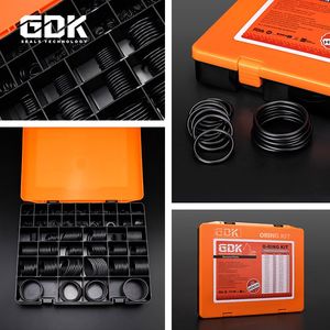 GDK Genuine Parts Mechanical Seal NBR Excavator O Ring Seal Set Box Excavator Hydraulic Oring Kit