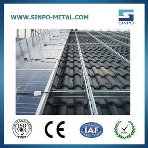 Aluminum Solar Panel Stand Solar Accessories Solar PV Mounting Bracket for Tile Roof Solar Energy System