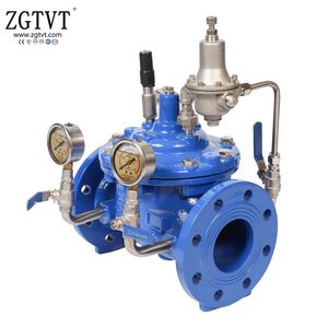 Specific for Pressure Regulation Custom Controlled Pilot Operated Water Pressure Reducing Valve