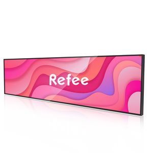 Inch LCD Screen Stretched Bar Digital Shelf Display/Edge Display/Wide LCD Panel Sign