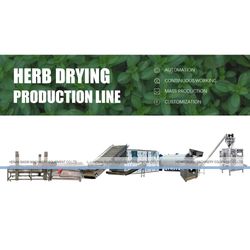 Herb Dryer Machine Herb Dehydrator Drying Production Line