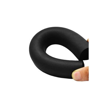 Black Sealed Shock-Absorbing Round Rubber Rope EPDM Anti-Aging Sealing Strip Flexible EPDM Rubber Solid Round Strip