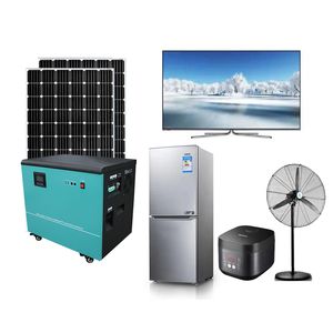 5000W 5120wh LiFePO4 Battery Portable Solar Energy Generator System