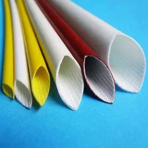 Silicone Fiber Glass Sleeve Insulating Tube Raw Certified Silicone Fiber Glass Sleeve