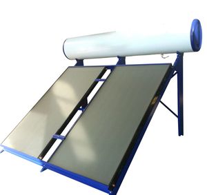 High Pressure Split Blue Absorber Flat Plate Solar Collector Glassy Vacuum Tubes for Solar Water Heater