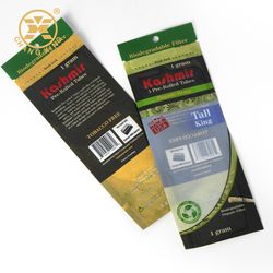 Custom Printed China Made Good Quality Plastic Zip-Lock Zipper Bag with Window Stand up Tea Spice Pouches Tobacco Puch Bag