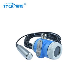 LCD Hydrostatic Metal Armored Oil Liquid Level Sensor 4-20mA Hot Spring Liquid Level Transmitter Diesel Fuel Tank Level Sensor