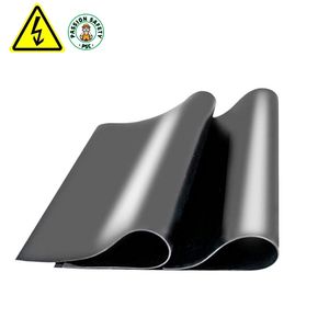 Electrical Insulation Rubber Mat High Voltage Safety Floor Mat for Industrial Use