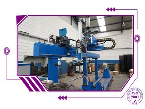 Double Axis P Type Welding & Positioner Turntable for Robot