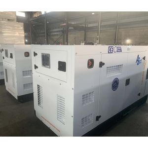 Hot Sale Silent Diesel Generator Set 55kw to 125kVA AC Three Phase Generator Set