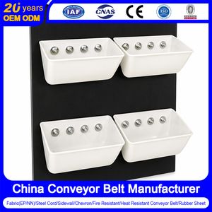China Bucket Elevator Conveyor Belt Manufacturer Heat/Moderate Oil/Fir Resistant Flame Retardant Rubber Conveyor Belt for Mining/Power Plant/Chemical/Steel/Meta