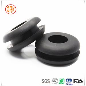 Customized Rubber Products Fire Class Silicone Rubber Grommets with FDA Report