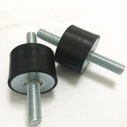 M8 Male Rubber Anti Vibration Bobbin Isolator Damper 30X20mm