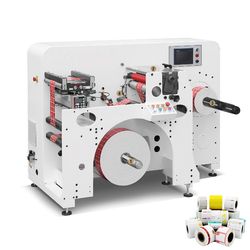 Rton-330 High Speed Auto Servo Driven Turret Slitting Rewinding Machine