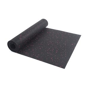 Factory Price Gym Rubber Mat Rubber Fitness Flooring Customizable Gym Exercise Flooring Rubber Gym Flooring