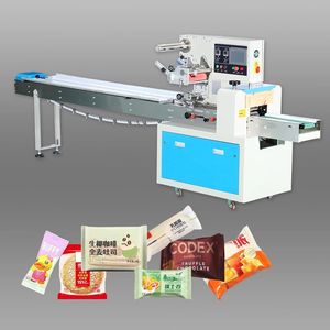 Multi-Function Horizontal Pillow Candy Lollipop Packing Machine