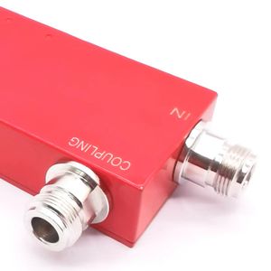 Factory 3dB 5dB 10dB 12dB Reactive Directional Coupler 698-2700MHz N-F Red Coupler