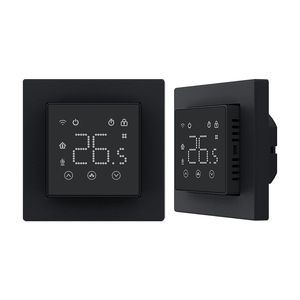 Smart WiFi Room Best Black Floor Heating 16A Schedule Programmable Thermostat