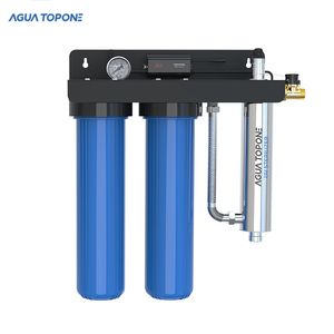 Whole-House UV Water Filter Module, PP Cotton + Activated Carbon, 20 Gpm