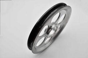 Rubberized Wire Measuring V-Belt Pulley Anti-Slip Design for Stable Cable Measurement