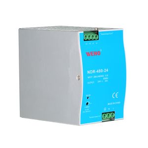 DIN Rail High Efficiency Ndr-480-48 480W DIN Rail Industrial Single Output DC 48V 10A Switching Power Supply
