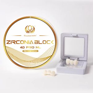 Dental Multilayer Zirconia Blocks 4D for Dental Lab, Dental Zirconia Material Manufacturer