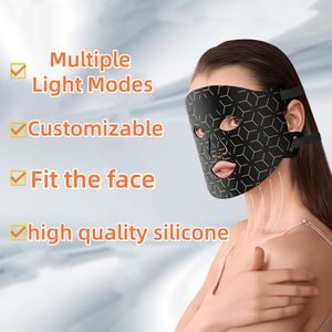 Wholesale Hot Sale Custom LED Red Light Face / Facial Silicone Mask