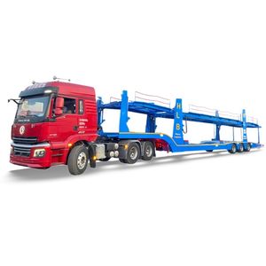 8-Car Carrying Vehicle Car Transporter Trailer Dock 3-Axle Car Carrier Semi Trailer
