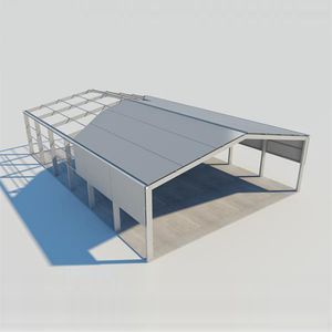 Prefabricated Farm Industrial Machinery Storage Shed