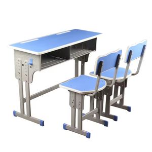 Factory Direct Sales Senior High School Primary School Training Class Desks Chairs Tutoring Class Can Lift Children's Writing