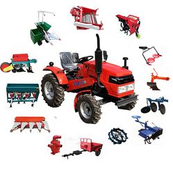 Cheap Factory Price Hot Sale Price Farm Agriculture Mini Wheel Tractors