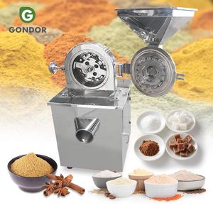 Industrial Commercial Pin Mill Herb Spice Chilli Sugar Grind Salt Crusher Grinder Powder Making Equipment Machine