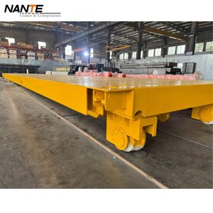 Material Handling Carts Rail Transfer Car Industrial Electricflat Car