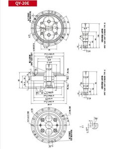 Precision Cycloidal Gear Reducer for Industrial Robots Qy-20e Model