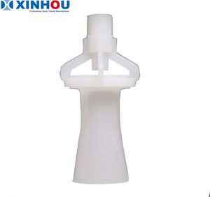 Plastic PVDF 3/8 Water Treatment Jet Tank Fluid Mixing Eductors Spray Eductor Nozzle