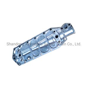 6D125 Diesel Engine Parts Oil Cooler Cover 6150-61-2123 for Excavator PC200-3