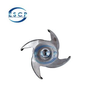 Tt Goul 3180 3196 3185 Precision Castings in Stainless Steel Pulp Centrifugal Replacement Pump Impeller