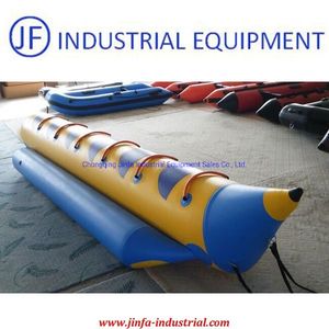 0.9mm PVC Tarpaulin Customised Inflatable Banana Boat