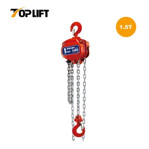 China Manufacturer 1.5 Ton Lifting Tools Manual Crane Hoist Hand Block Chain Hoist