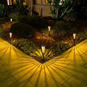 LED Solar Bulb Lawn Lamp Garden Light Ground Lawn Lamp Outdoor Waterproof Decoration Light for Path Yard Landscape