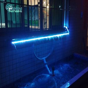 Manufacturer Supply Stainless Steel Swimming Pool Wall Fountain