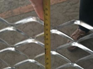 Tec-Sieve Hot-DIP Galvanized Expanded Metal Mesh