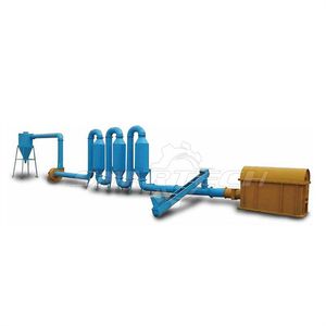 Industrial Hot Airflow Rotary Dryer for Wood Sawdust and Biomass