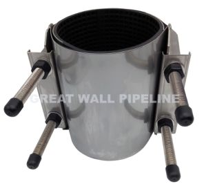 Pipe Leak Repair Clamp Single Double Band Full Stainless Steel Repair Clamp