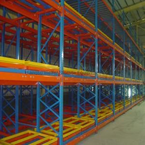 Heavy Duty Metal Push Back Pallet Rack for Warehouse Storage